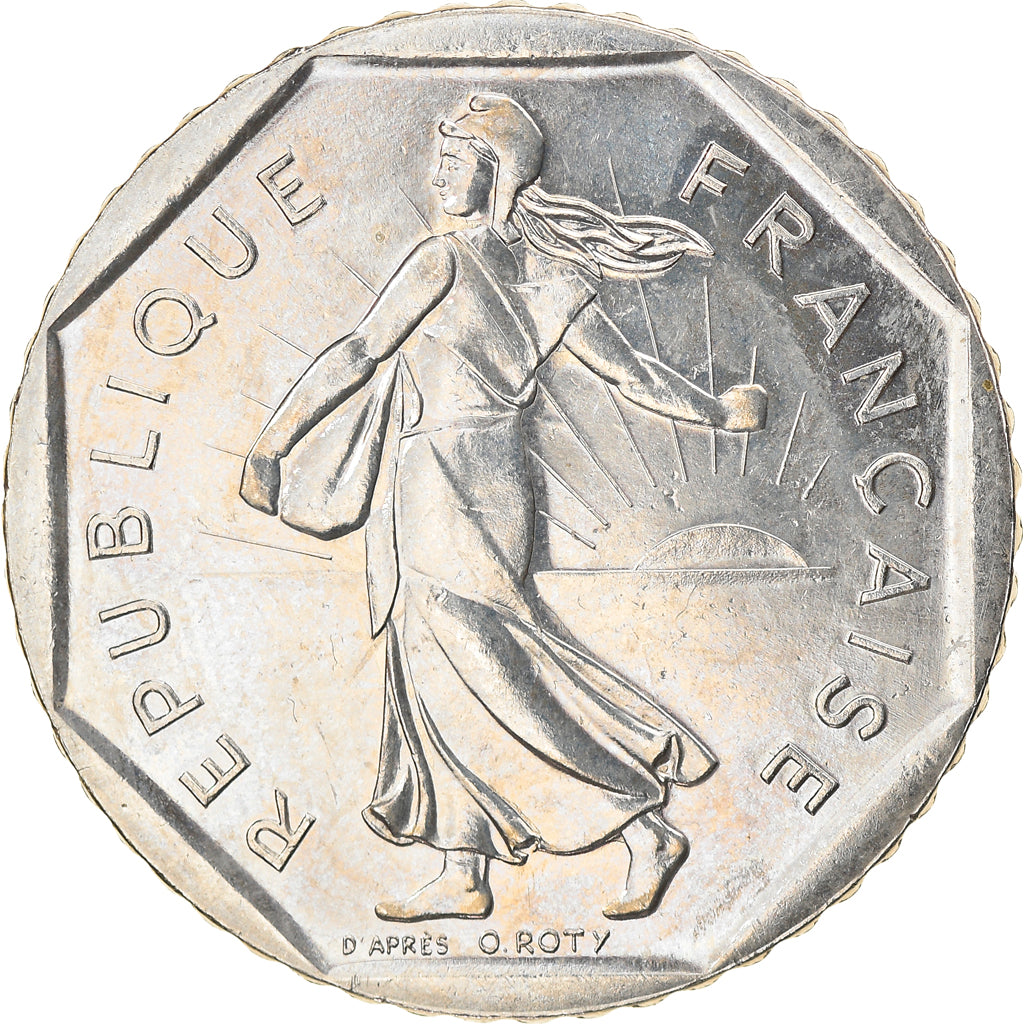 Moneta, Francia, Semeuse, 2 Francs, 1999, Paris, SPL+, Nichel, KM:942.1