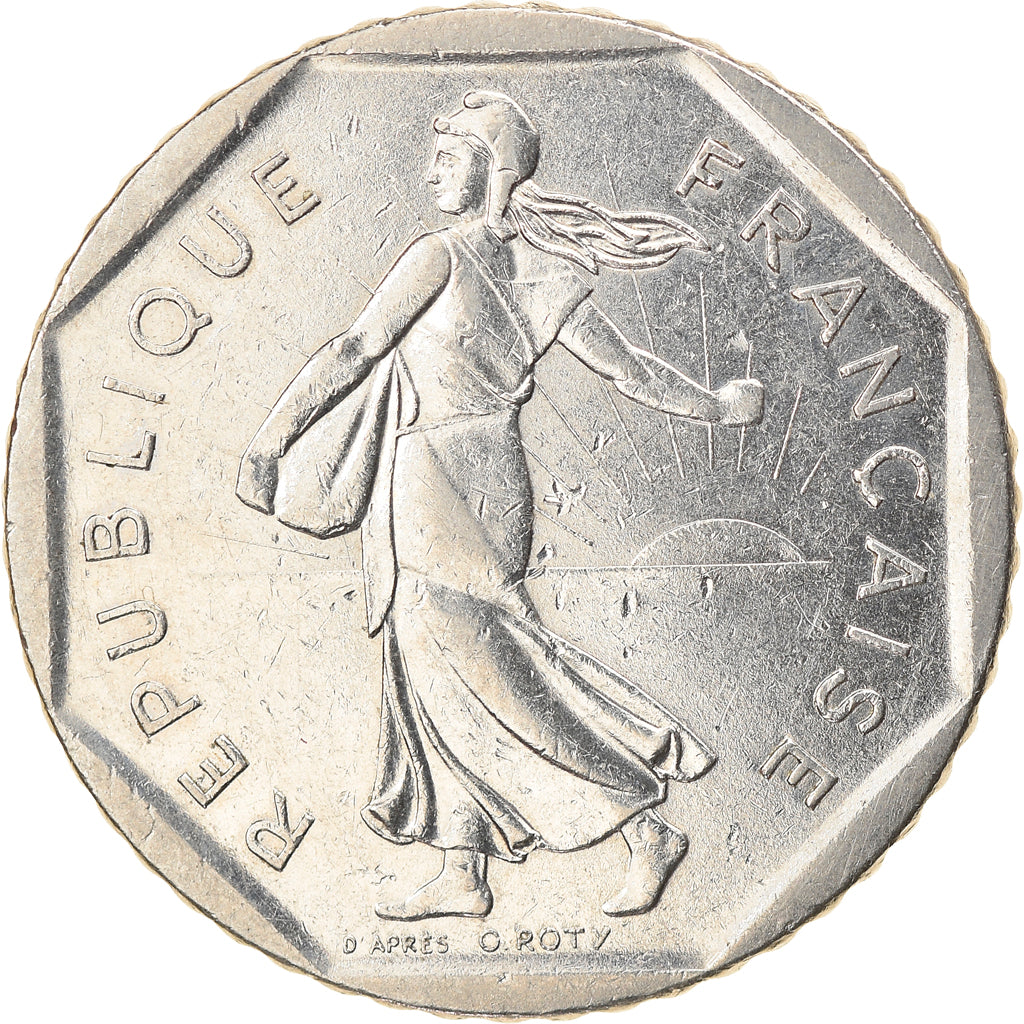 Moneta, Francia, Semeuse, 2 Francs, 1984, Paris, BB+, Nichel, KM:942.1