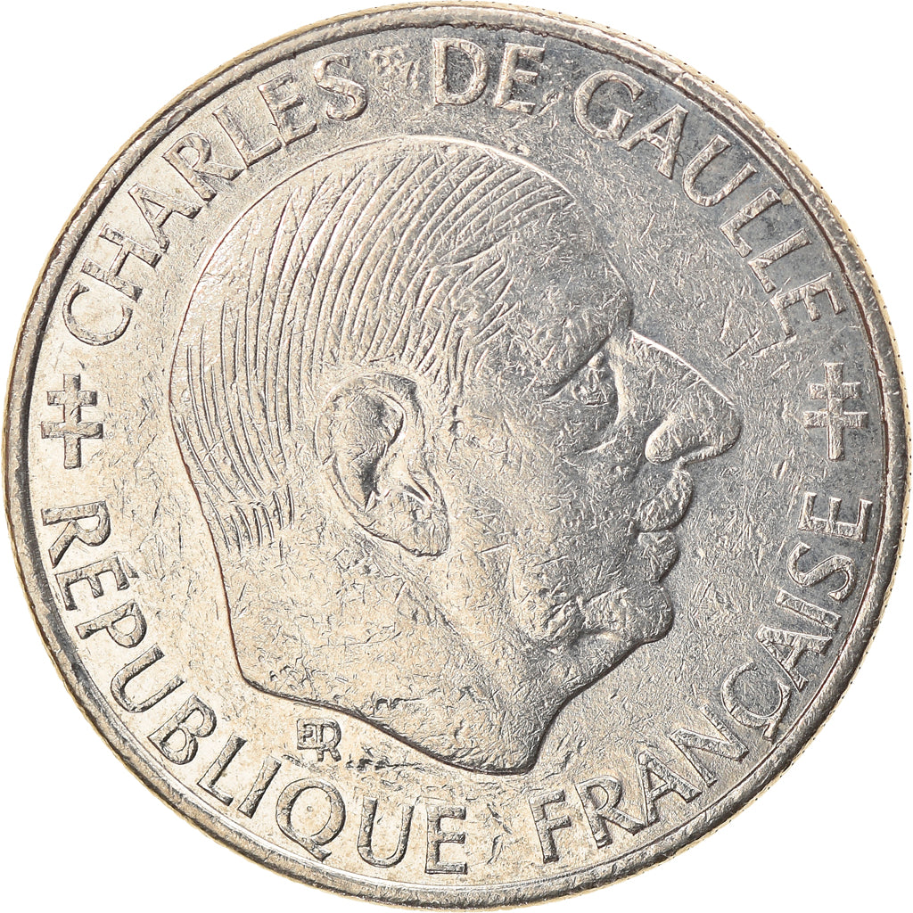 Moneta, Francja, Charles de Gaulle, Franc, 1988, Paris, sans différents