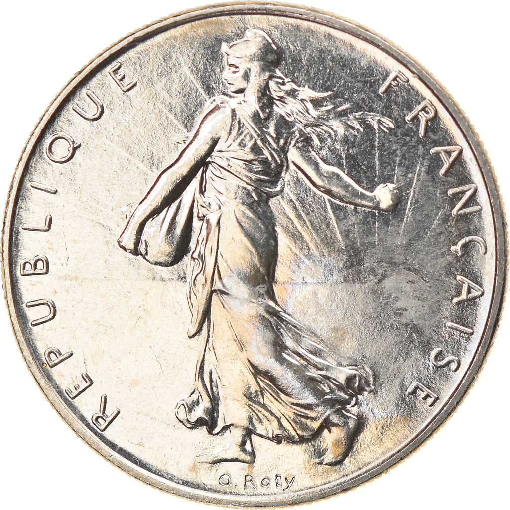 Munten, Frankrijk, Semeuse, Franc, 1997, Paris, UNC, Nickel, KM:925.1
