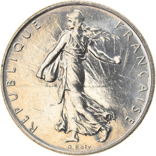 Münze, Frankreich, Semeuse, Franc, 1993, Paris, UNZ+, Nickel, KM:925.2