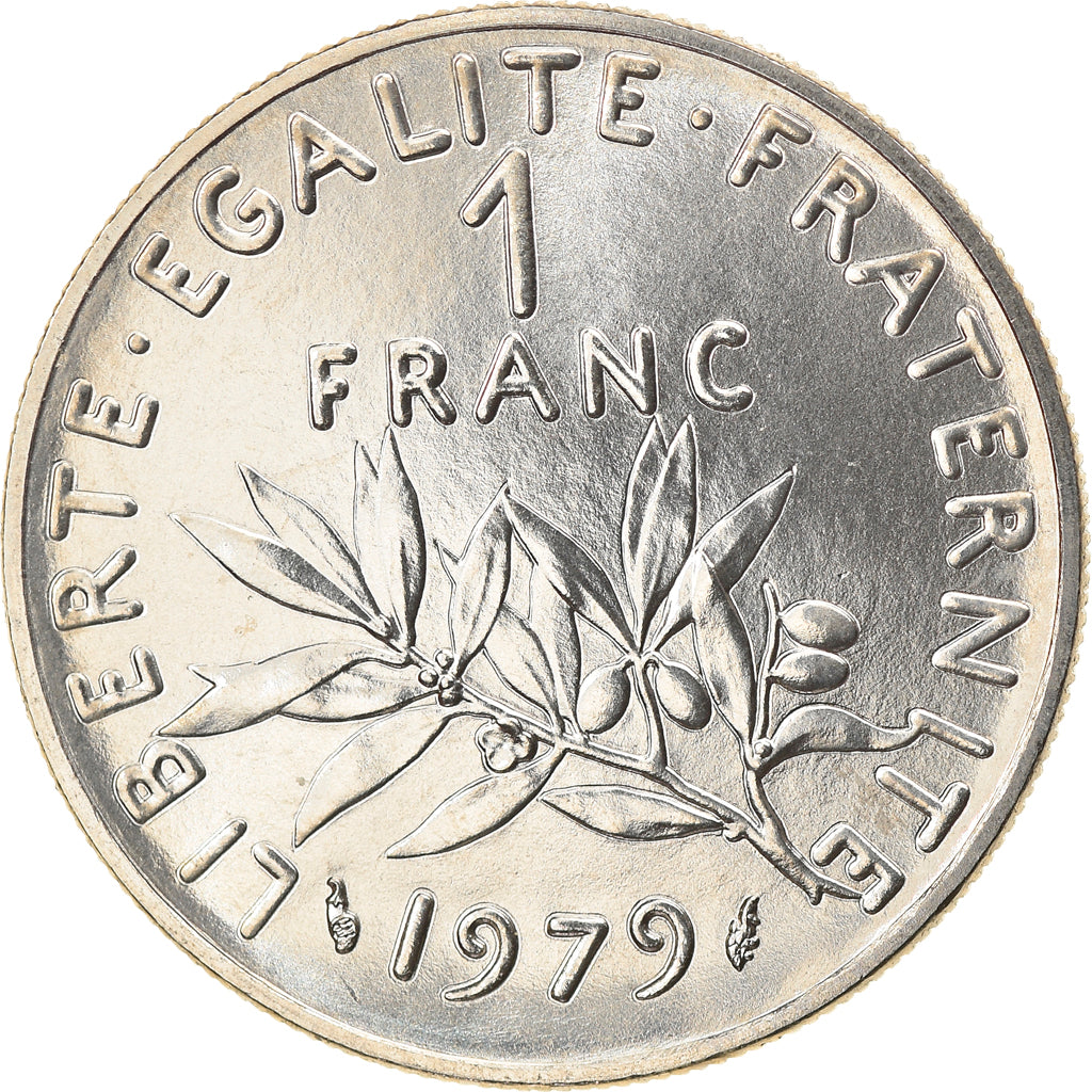 Moneta, Francia, Semeuse, Franc, 1979, Paris, SPL+, Nichel, KM:925.1