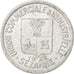 France, 25 Centimes, 1922, EF(40-45), Aluminium, Elie #10.3, 2.00