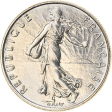 Moneta, Francia, Semeuse, 1/2 Franc, 1999, Paris, SPL+, Nichel, KM:931.1
