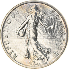 Münze, Frankreich, Semeuse, 1/2 Franc, 1982, Paris, FDC, UNZ+, Nickel, KM:931.1