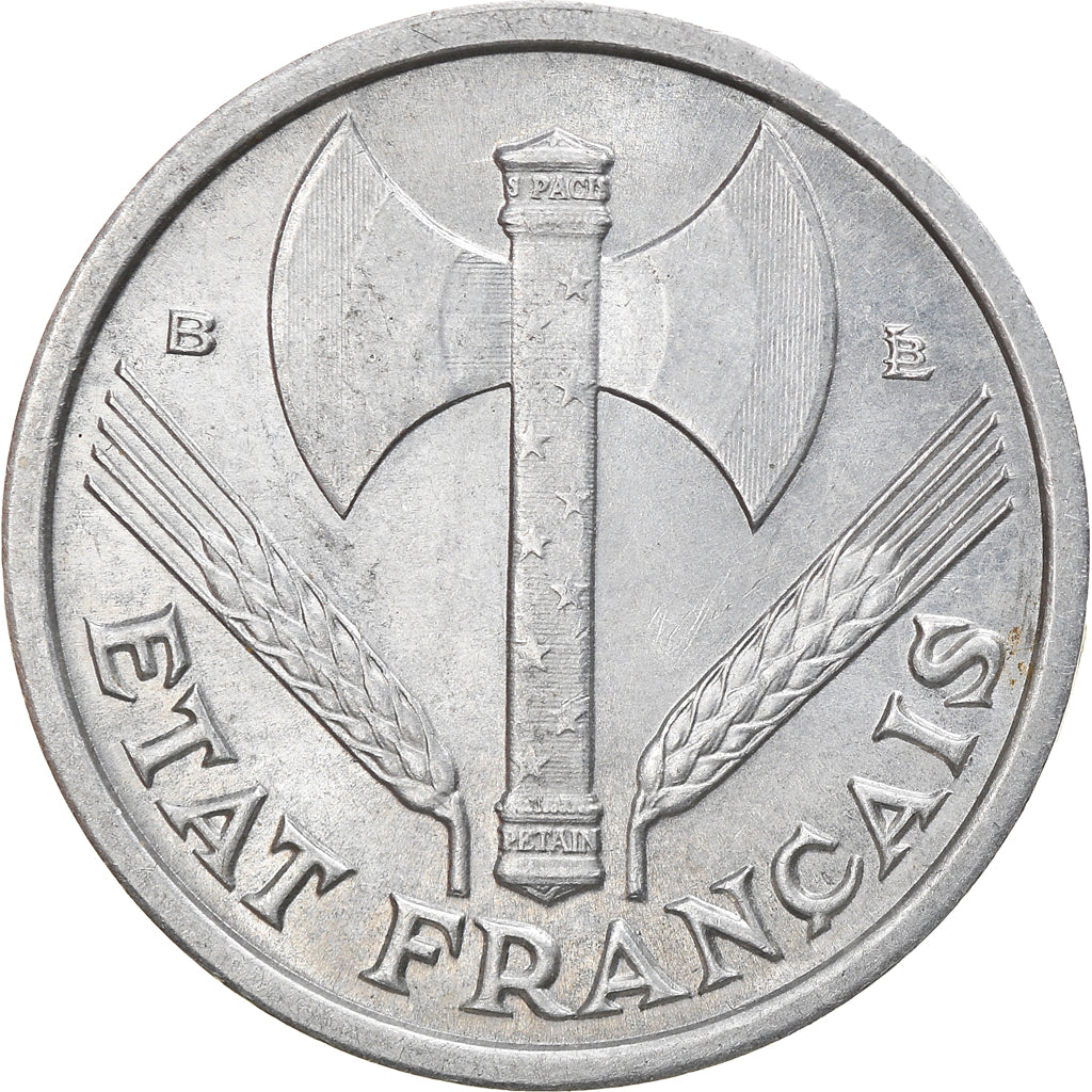 Moneta, Francia, Bazor, Franc, 1943, Beaumont - Le Roger, SPL-, Alluminio