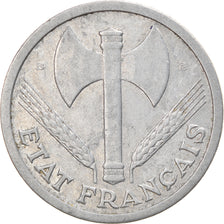 Moneta, Francia, Bazor, 2 Francs, 1943, Beaumont - Le Roger, BB, Alluminio