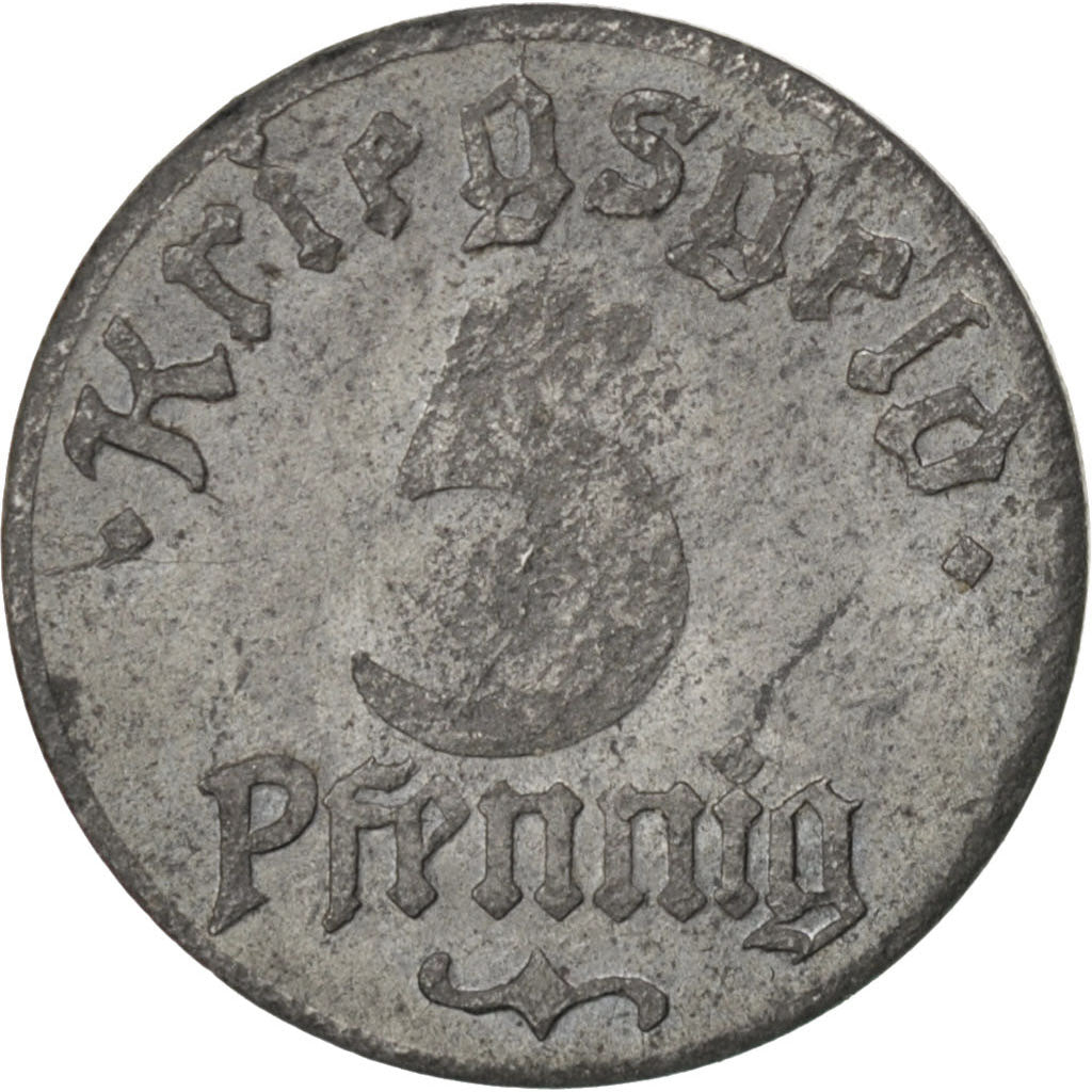 Strasbourg, Stadt, 5 Pfennig 1918, Elie 10.1