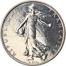 Moneta, Francia, Semeuse, Franc, 1993, Paris, Medal alignment, SPL+, Nichel