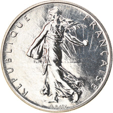 Moneta, Francia, Semeuse, Franc, 1992, Paris, Medal alignment, SPL+, Nichel