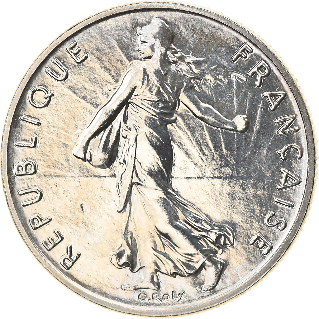 Moneta, Francia, Semeuse, 1/2 Franc, 1992, Paris, Medal alignment, SPL+, Nichel