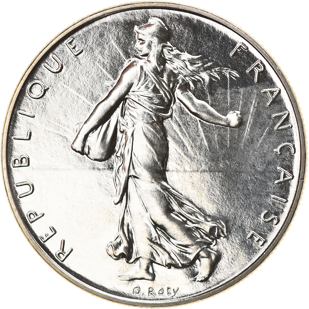 Moneta, Francia, Semeuse, Franc, 1992, Paris, Medal alignment, SPL+, Nichel