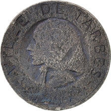 France, 5 Centimes, 1917, VG(8-10), Iron, Elie #10.1, 2.80