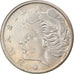 Moeda, Brasil, 20 Centavos, 1970, die adjustment strike error, AU(50-53)