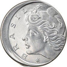 Coin, Brazil, 50 Centavos, 1978, error off center strike, AU(50-53), Stainless