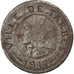 France, 10 Centimes, 1917, VF(20-25), Iron, Elie #10.2, 3.54