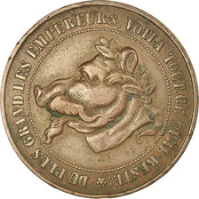 Münze, Frankreich, 10 Centimes, Satirique, S+, Bronze