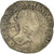 Moeda, França, Henri III, Demi Franc, 1587, Paris, F(12-15), Prata