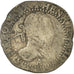 Coin, France, Henri III, Demi Franc, 1587, Paris, F(12-15), Silver