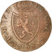 GERMAN STATES, 1/4 Kreuzer, 1819, Wiesbaden, KM #42, VF(30-35), Copper, 1.24