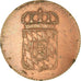 Coin, German States, BAVARIA, Ludwig I, Pfennig, 1835, EF(40-45), Copper, KM:742