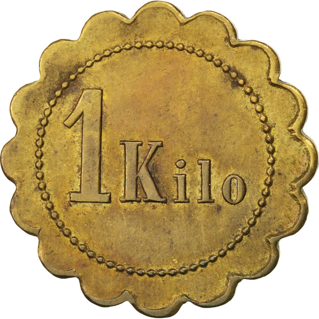Coin, France, 1 Kilogram, EF(40-45), Brass, Elie:25.2