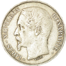 Munten, Frankrijk, Napoléon III, 5 Francs, 1852, Paris, FR+, Zilver, KM:773.1