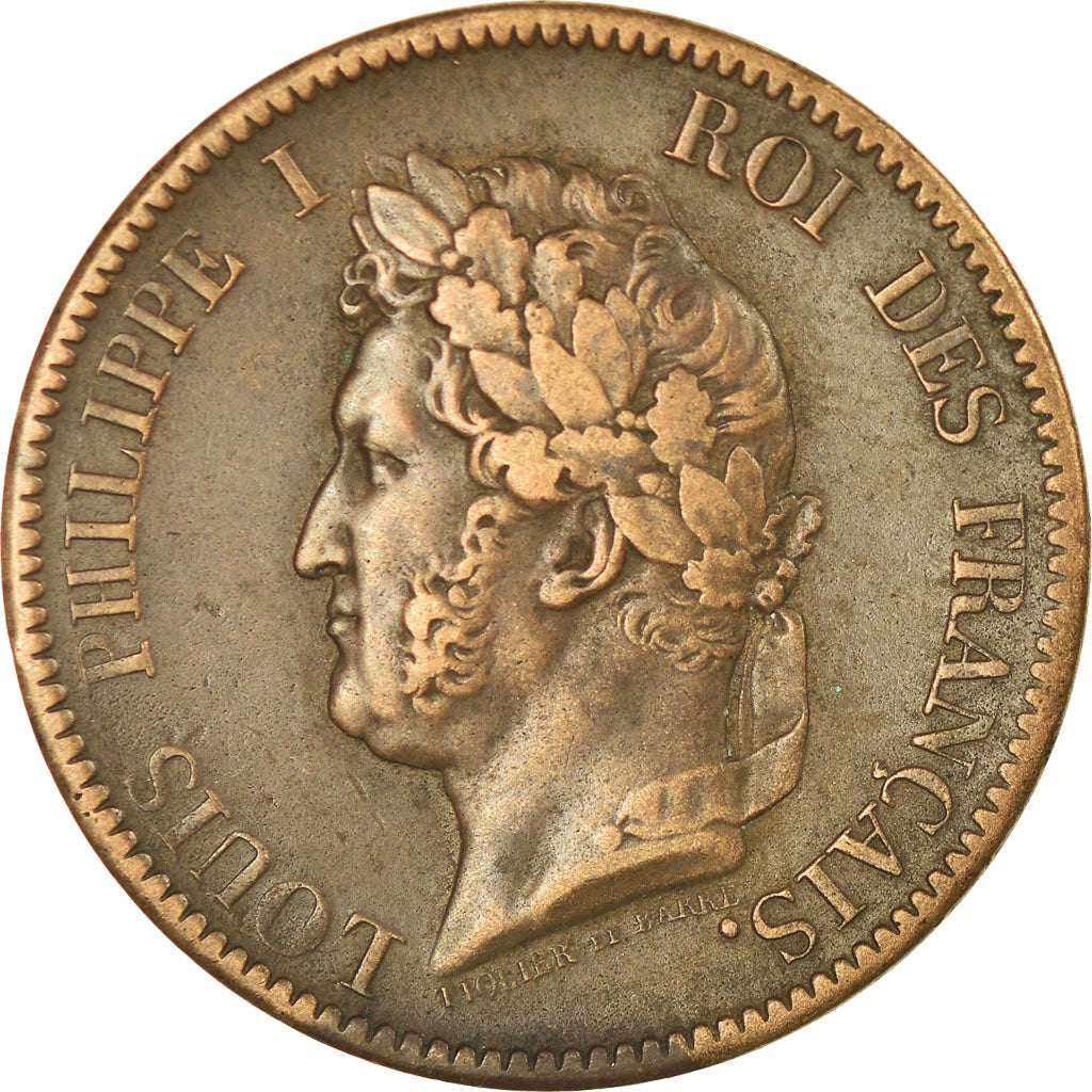 Münze, Französische Kolonien, Louis - Philippe, 5 Centimes, 1839, Paris, SS