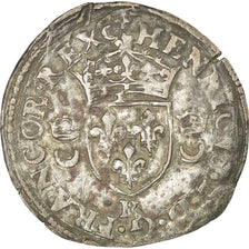 Münze, Frankreich, Henri II, Douzain, 1551, Villeneuve-lès-Avignon, S+
