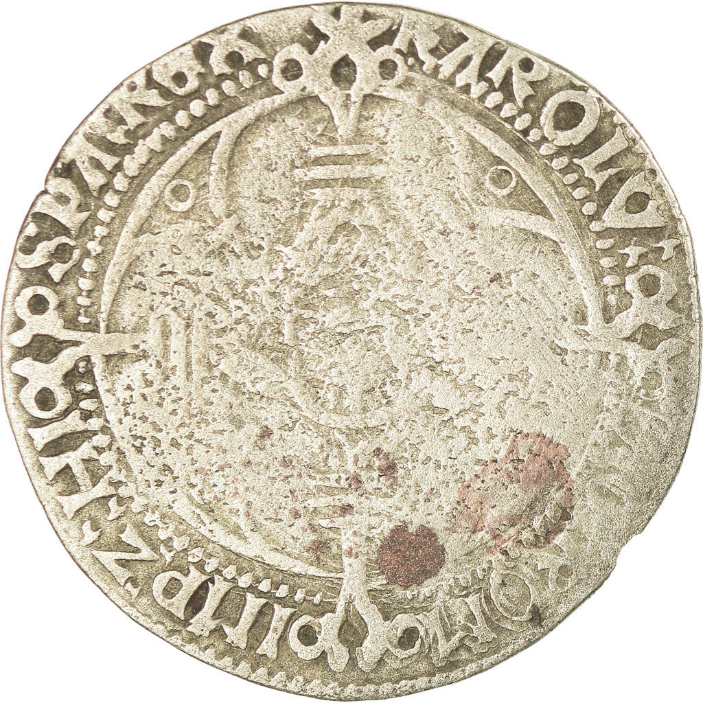 Moneta, Paesi Bassi Spagnoli, Charles Quint, Patard, Maastricht, MB, Biglione