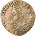 Moneta, Paesi Bassi Spagnoli, Philippe II, Liard, 1584, Tournai, BB, Rame