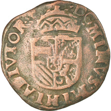 Coin, Spanish Netherlands, Gigot, 1598, Antwerp, EF(40-45), Copper