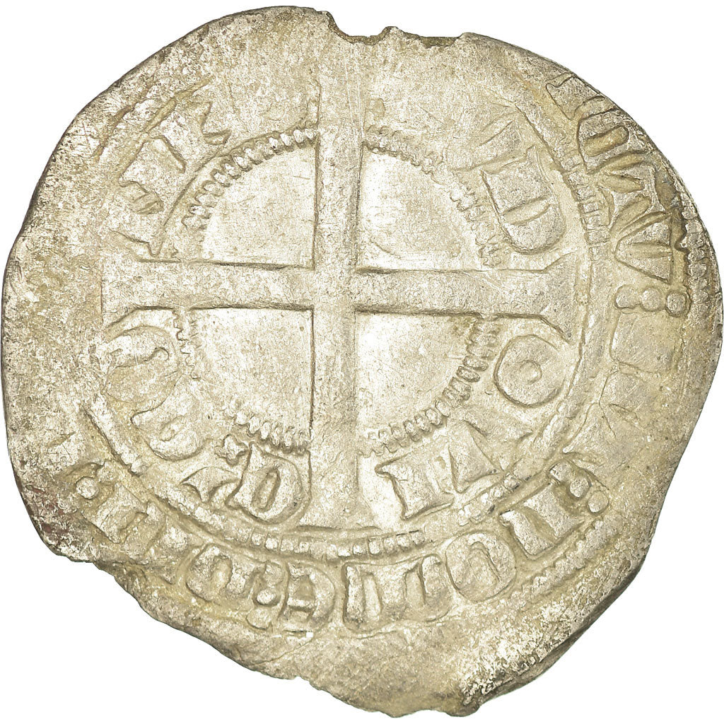 Coin, France, Flanders, Louis II, Gros, VF(30-35), Silver, Boudeau:2230