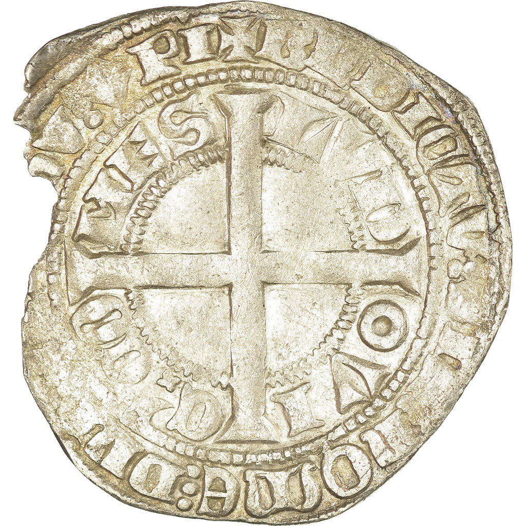 Moneta, Francja, Flanders, Louis II, Gros, VF(30-35), Srebro, Boudeau:2230