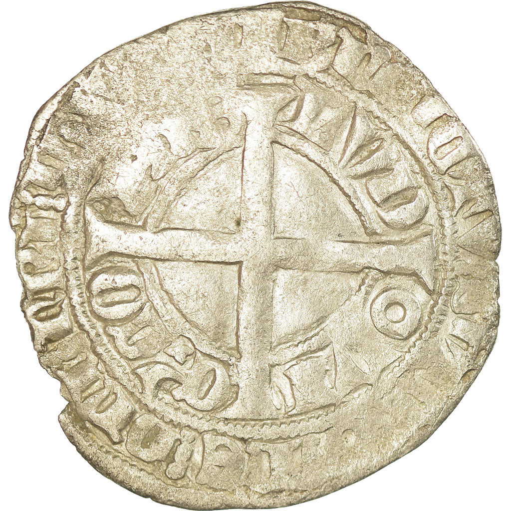Moeda, França, Flanders, Louis II, Gros, VF(30-35), Prata, Boudeau:2230