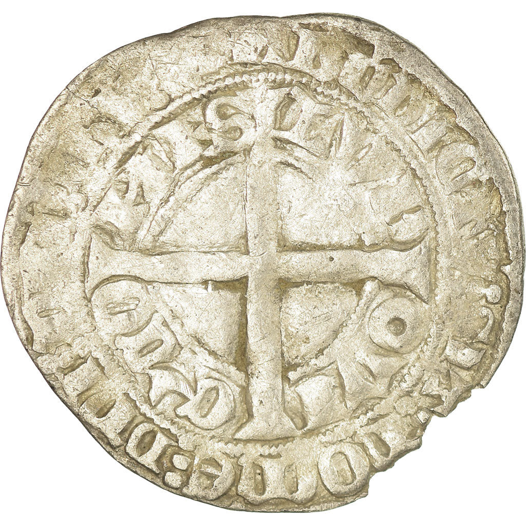 Coin, France, Flanders, Louis II, Gros, VF(30-35), Silver, Boudeau:2230