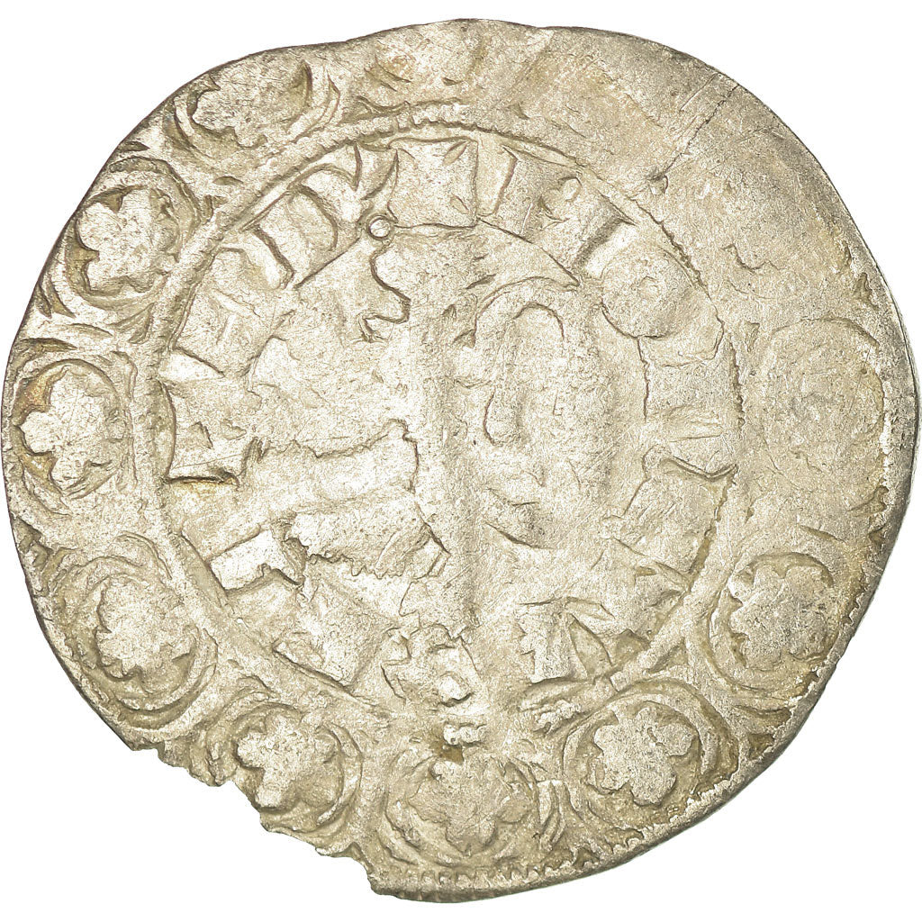 Coin, France, Flanders, Louis II, Gros, VF(30-35), Silver, Boudeau:2230