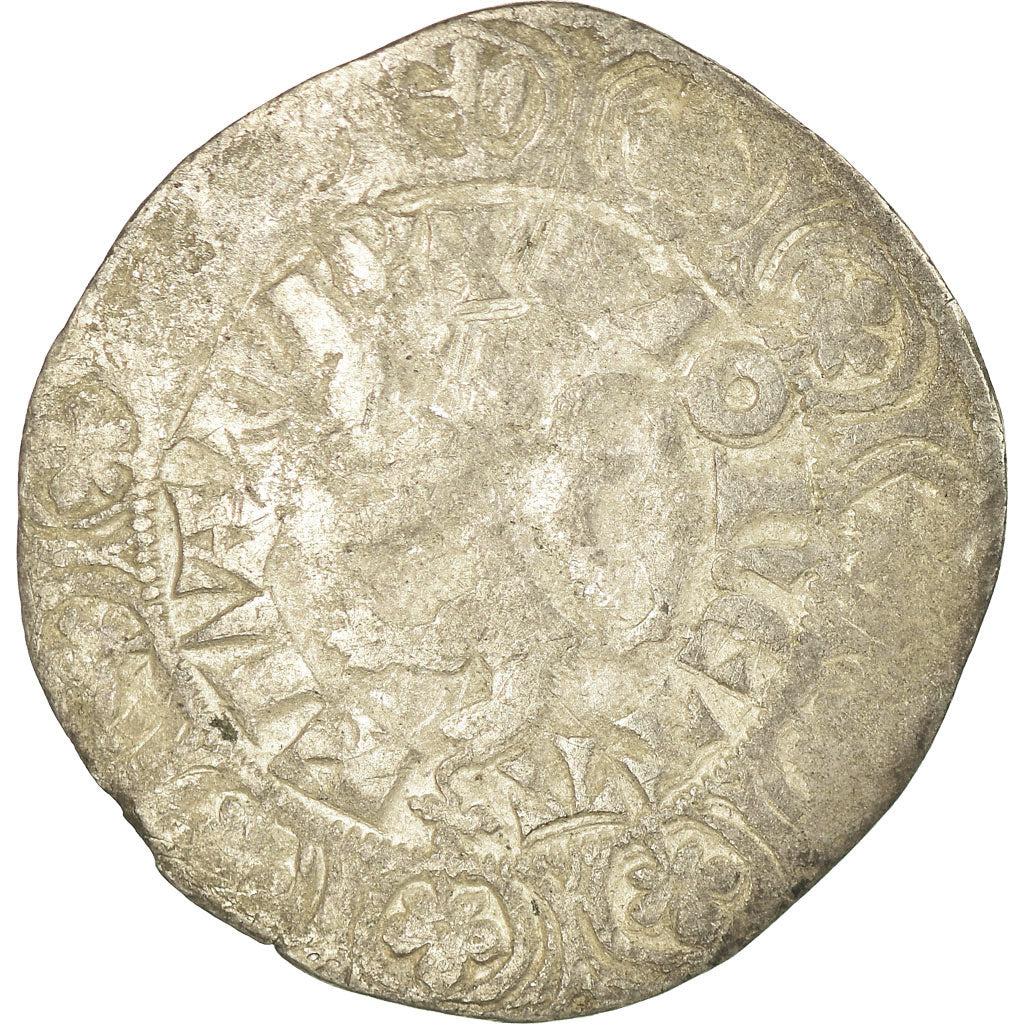 Moeda, França, Flanders, Louis II, Gros, VF(20-25), Prata, Boudeau:2230