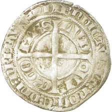 Moeda, França, Flanders, Louis II, Gros, VF(20-25), Prata, Boudeau:2230