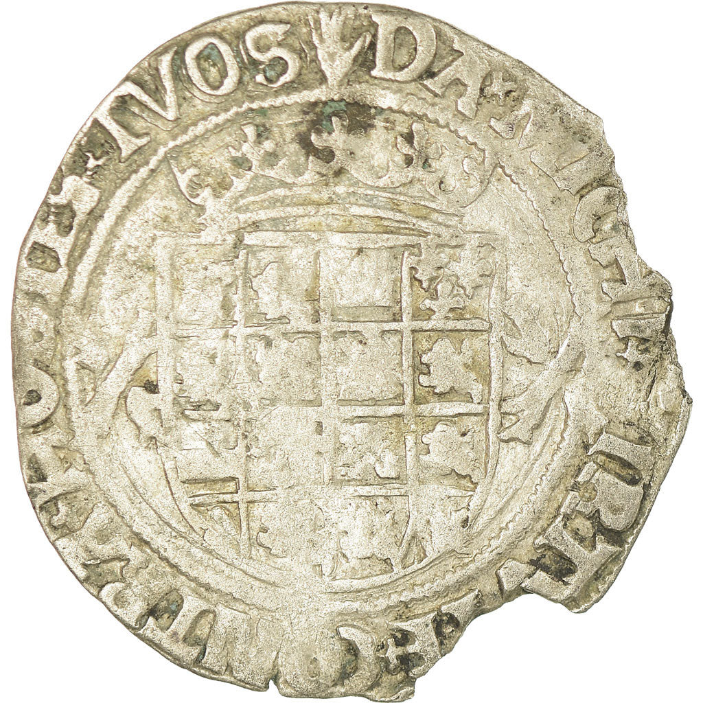 Coin, Spanish Netherlands, Charles Quint, Patard, Antwerp, VF(30-35), Billon