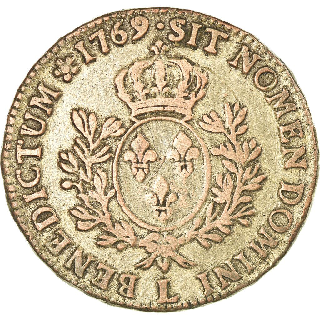 Moneta, Francia, Louis XV, Écu au bandeau, Ecu, 1769, Bayonne, Contemporary