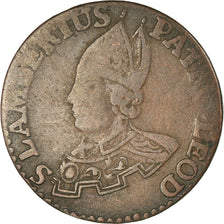 Coin, LIEGE, Liard, 1744, Liege, VF(30-35), Copper, KM:144