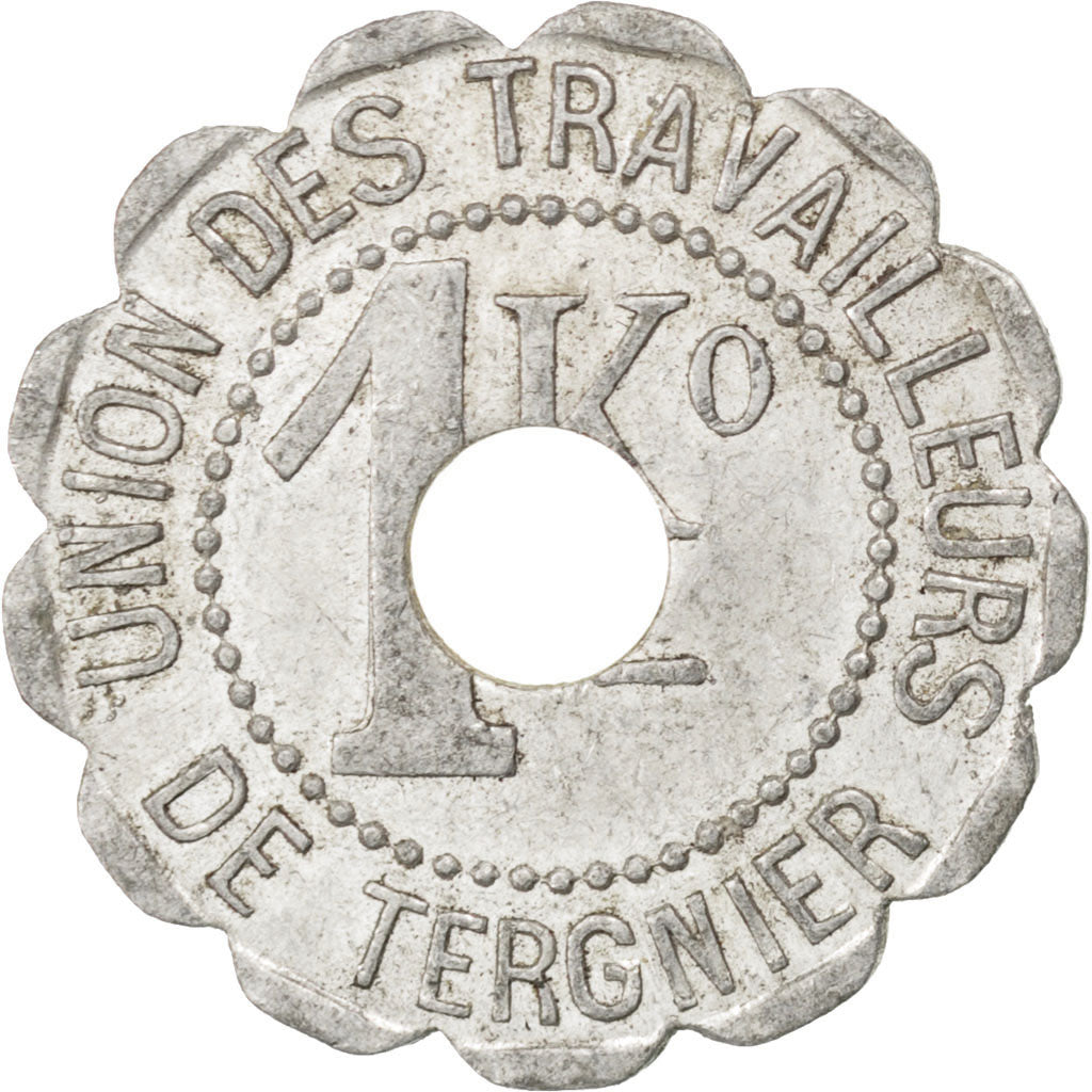 Moneta, Francia, 1 Kilogram, BB, Alluminio, Elie:20.2