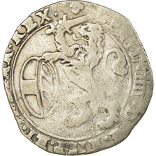 Coin, Belgium, Philippe IV d'Espagne, Escalin, 1624, Brussels, VF(30-35)