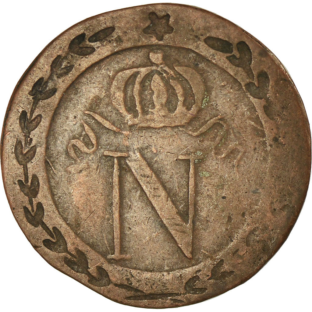 Coin, France, Napoléon I, 10 Centimes, 1808, Paris, Contemporary forgery