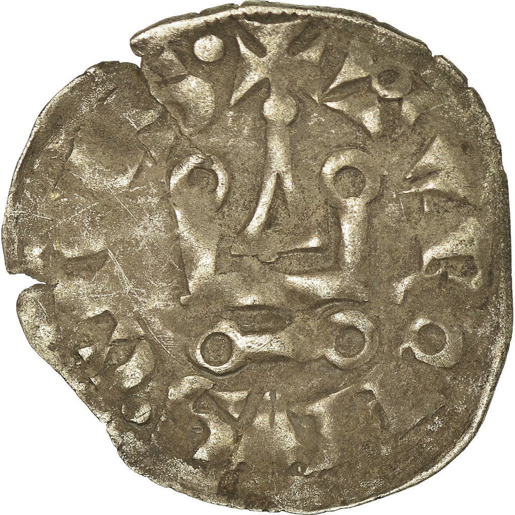 Munten, Frankrijk, Louis IX, Denier Tournois, FR+, Billon, Duplessy:193