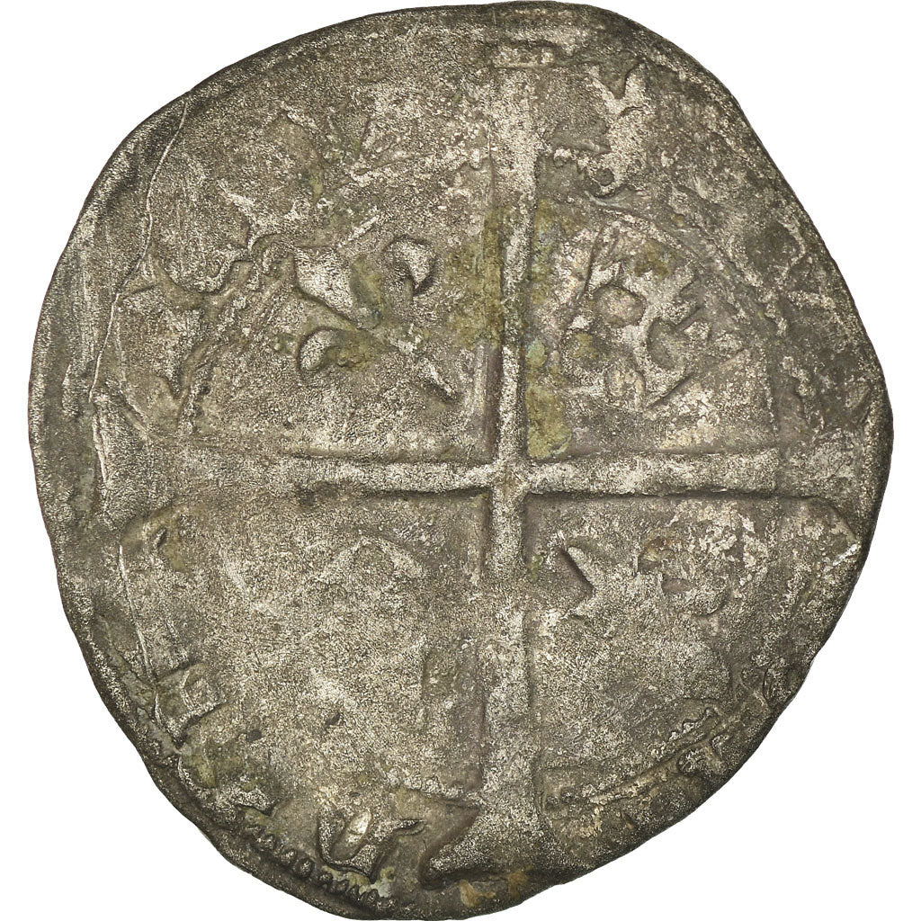 Münze, Frankreich, Charles VII, Blanc dit Florette, Uncertain Mint, S, Billon