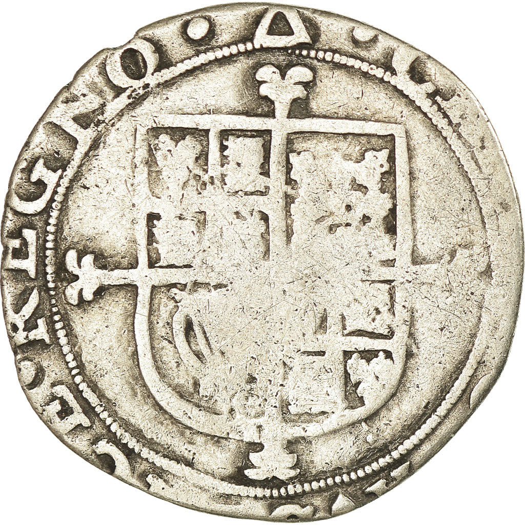Coin, Great Britain, Charles I, 6 Pence, Tower, F(12-15), Silver, KM:93