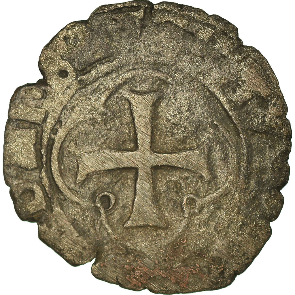 Moeda, França, François Ier, Double Tournois, Cremieu, VF(30-35), Lingote