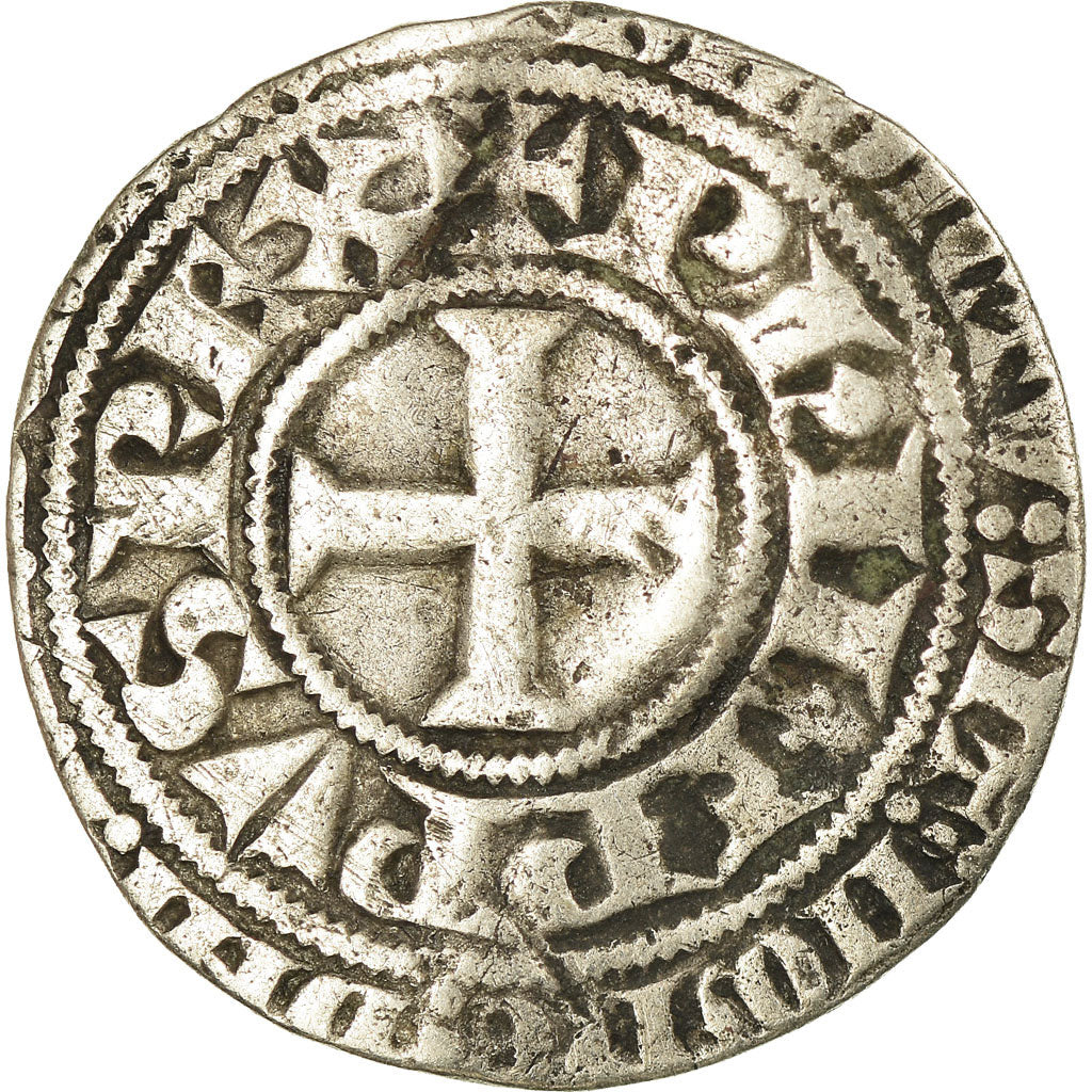 Moneta, Francia, Philippe IV Le Bel, Gros Tournois, B+, Argento, Duplessy:213B
